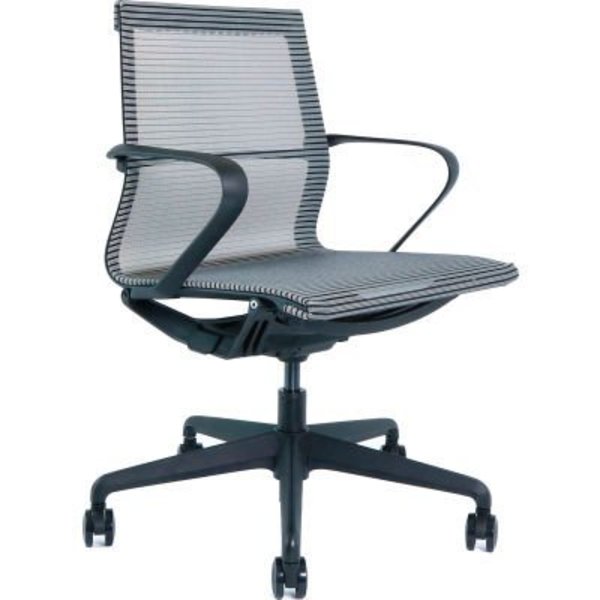 Gec Interion All Mesh Task Chair, Gray HX-5026-7